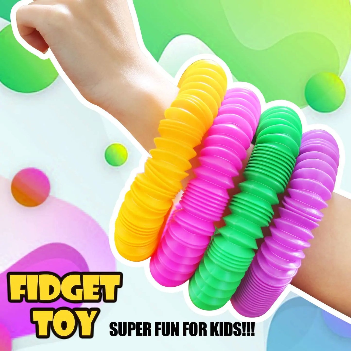 Jouet anti-stress fidget tubes