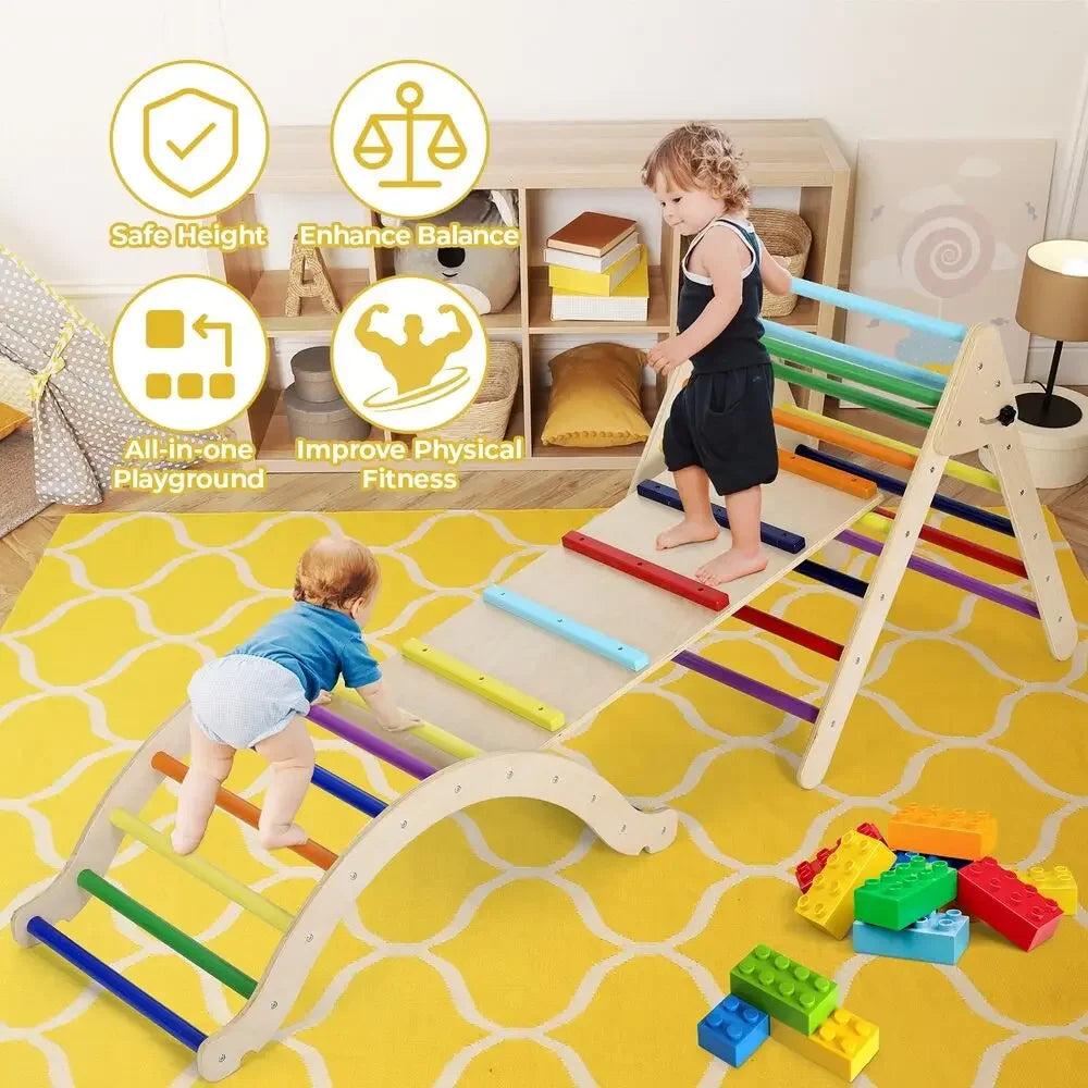 Parcours Motricité avec Hauteur Réglable, Charge 80KG
