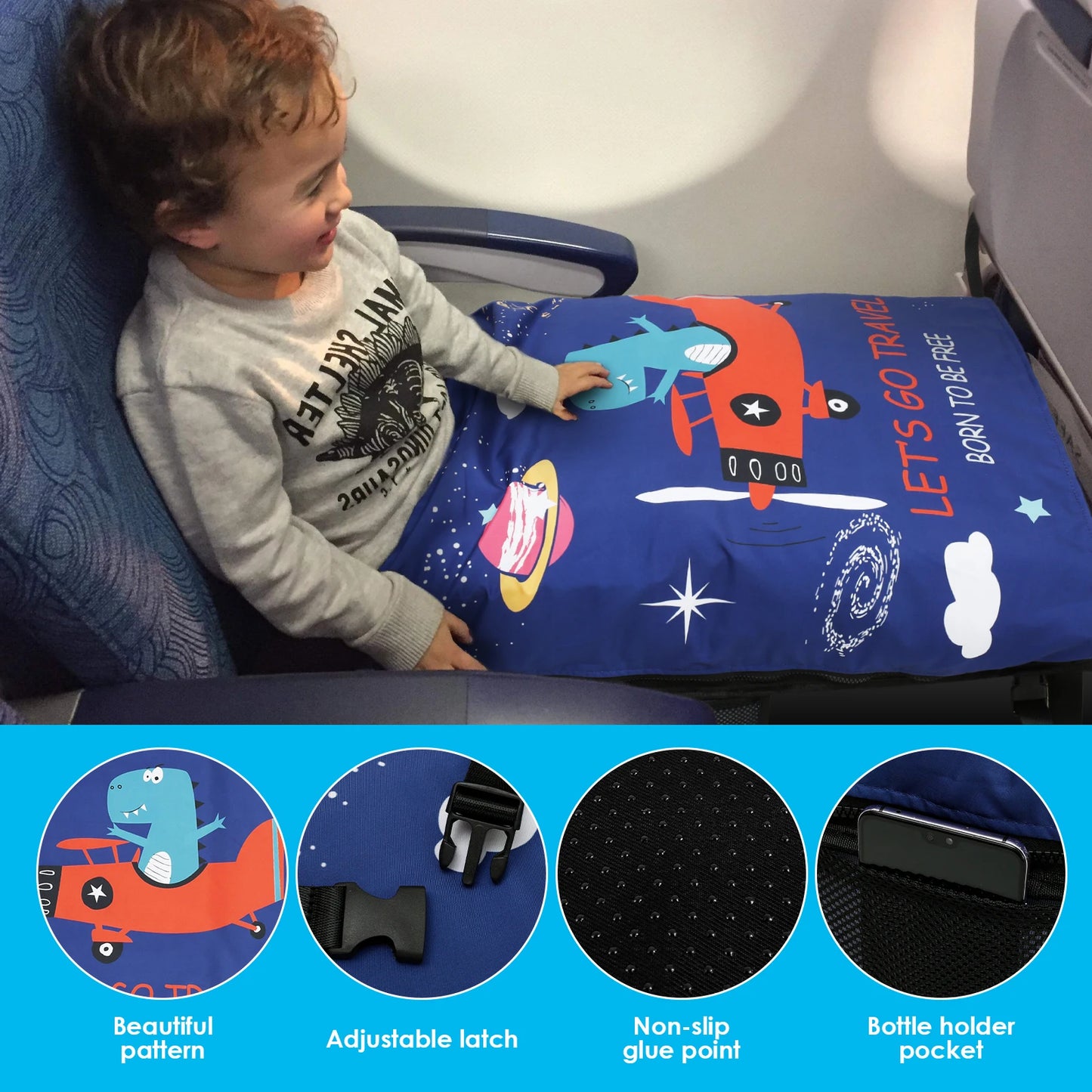 Lit d'avion de voyage pour enfants
