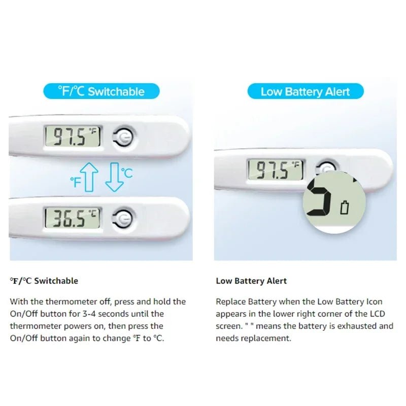 Thermomètres numériques pour bébé