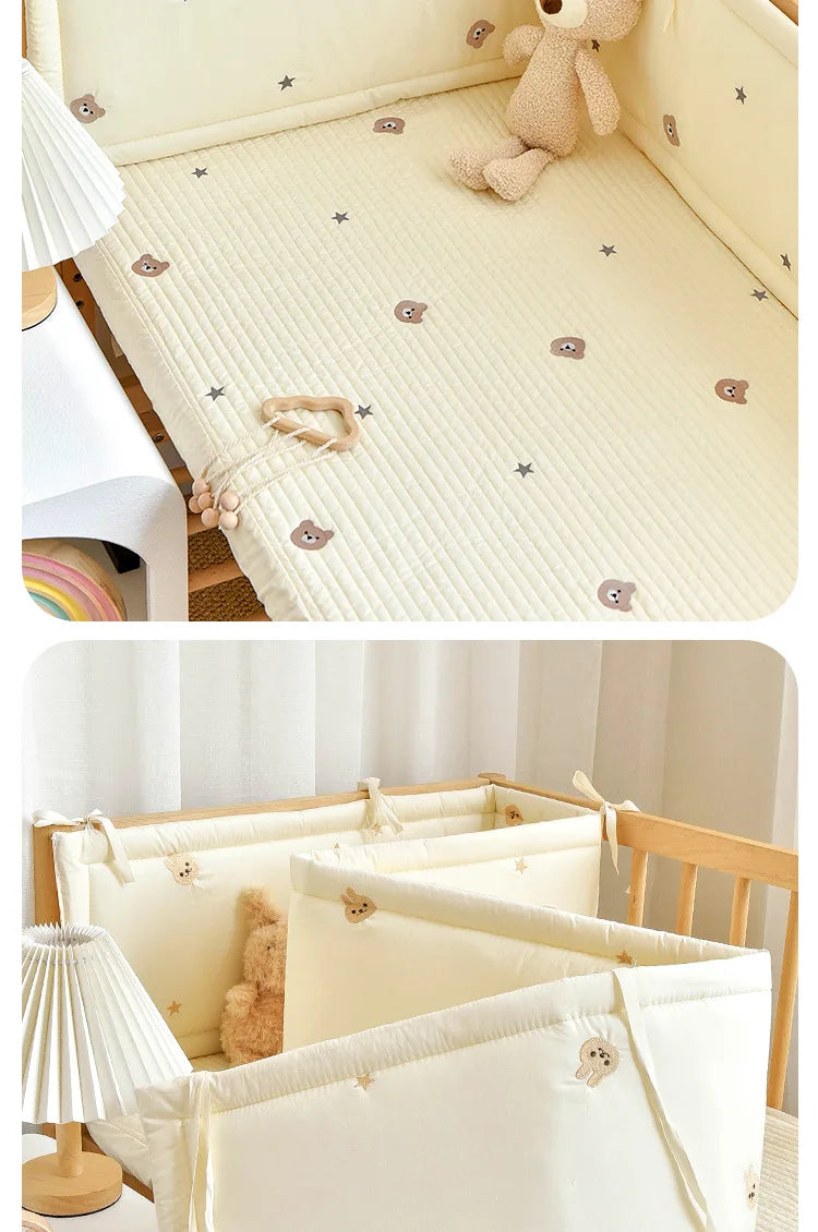Tour de lit pare-chocs doux