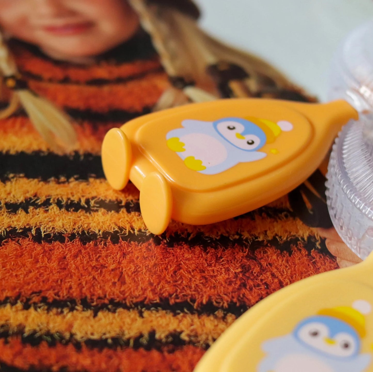 Brosse bébé en anneau souple
