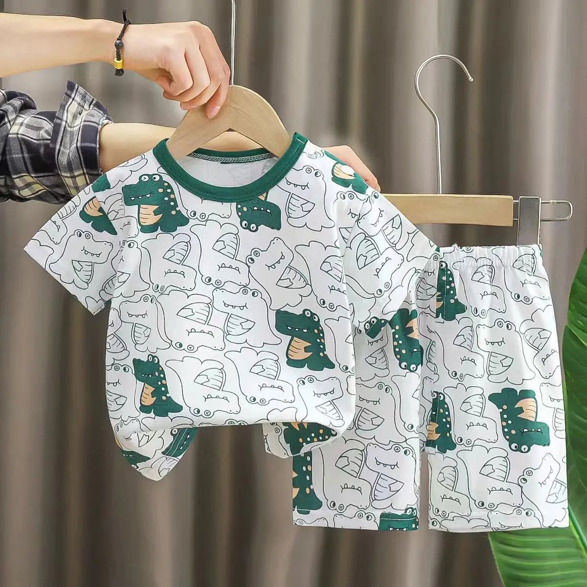 Ensemble T-shirt et short en coton