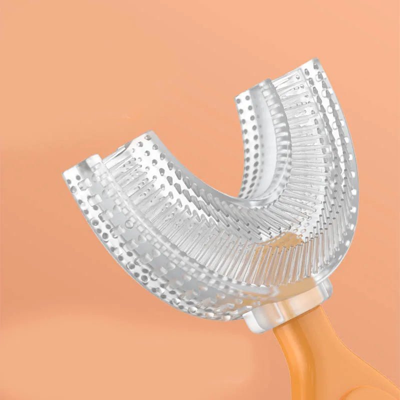 Brosse bébé en anneau souple