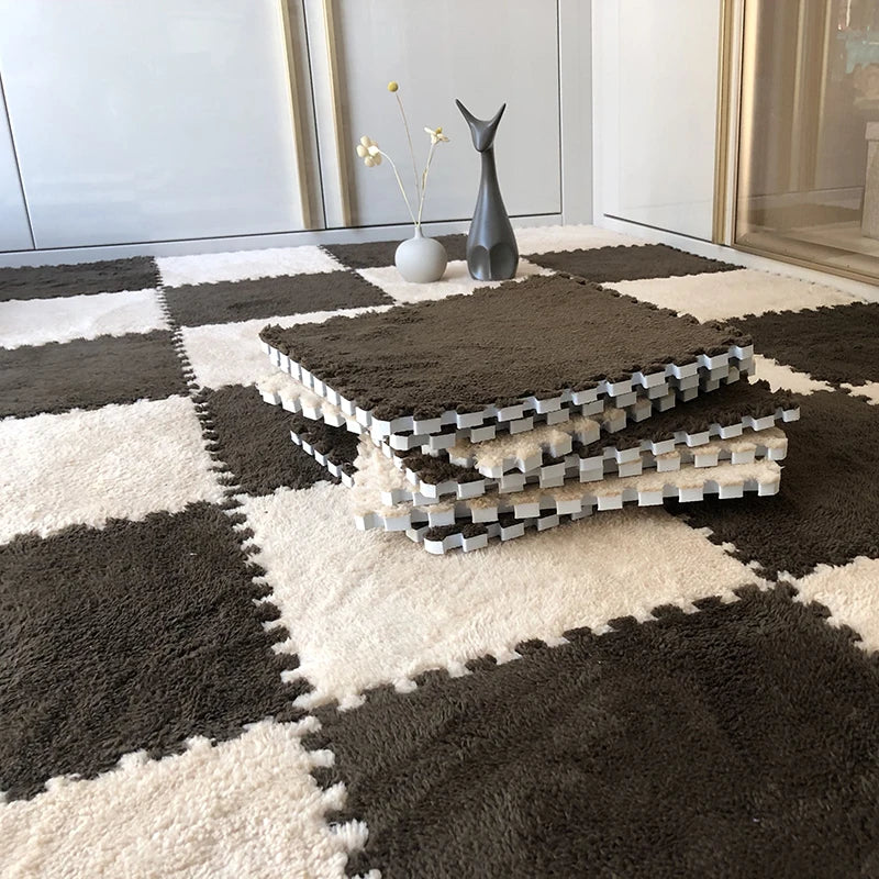 Tapis de Sol en Peluche Doux