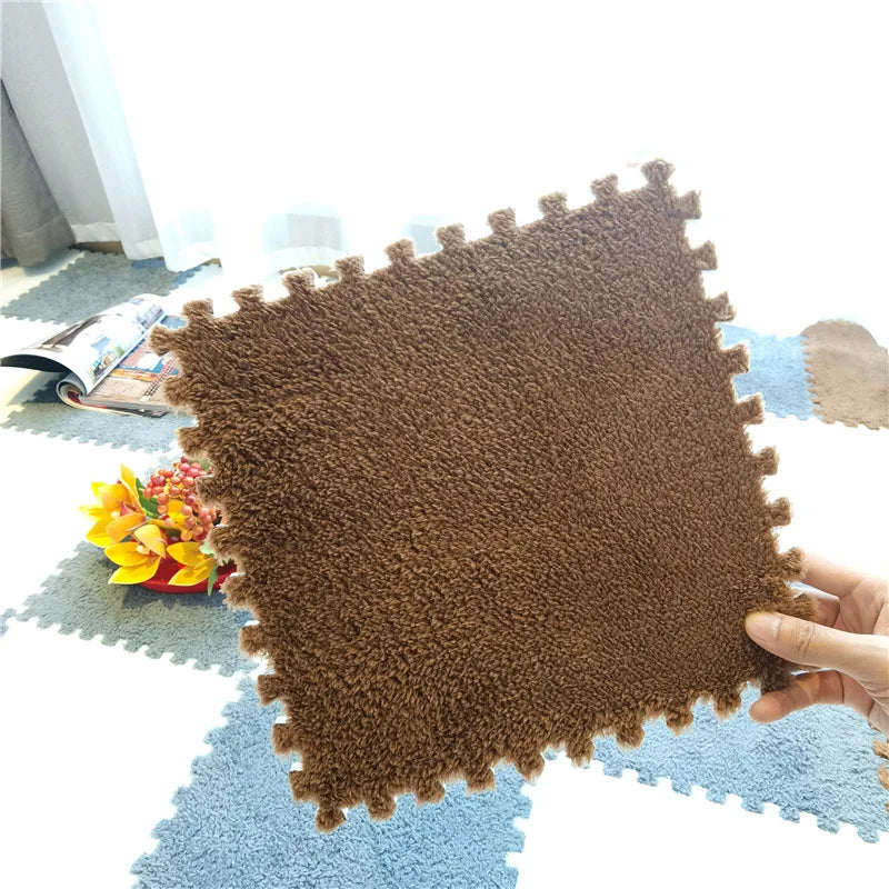 Tapis de Sol en Peluche Doux
