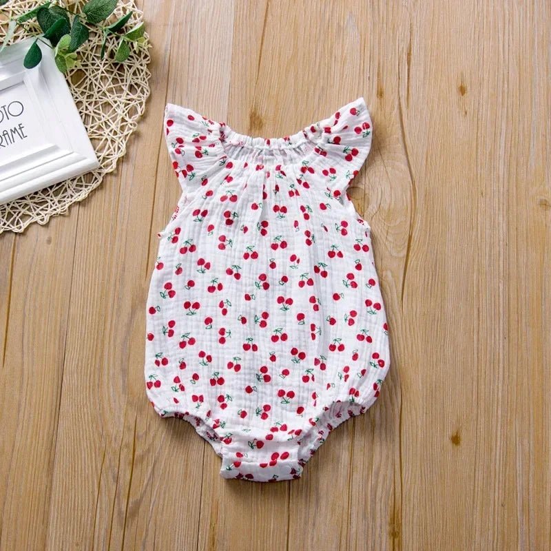 Barboteuse mousseline en coton lin