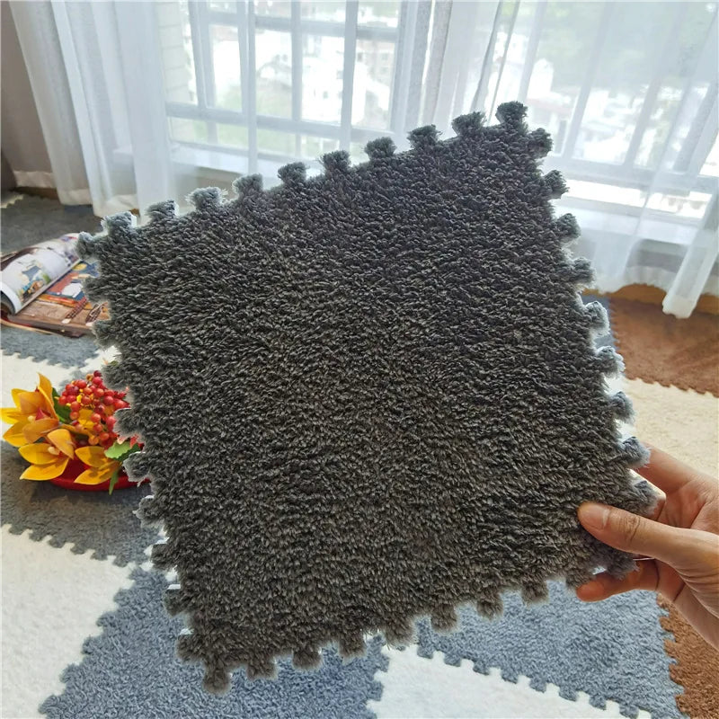 Tapis de Sol en Peluche Doux