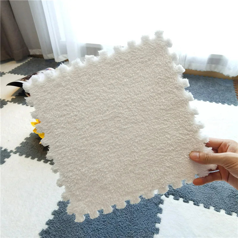 Tapis de Sol en Peluche Doux