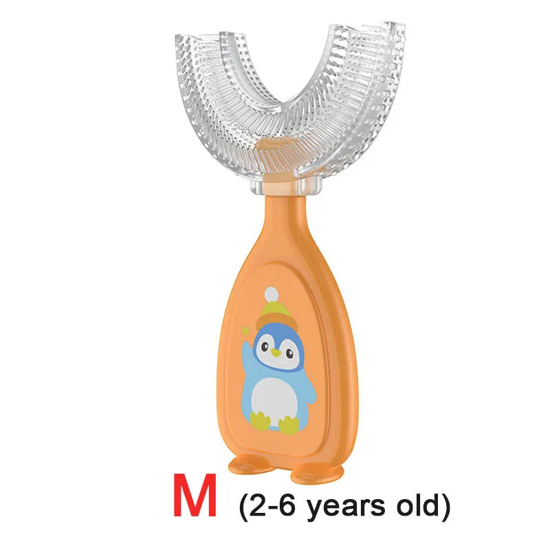 Brosse bébé en anneau souple