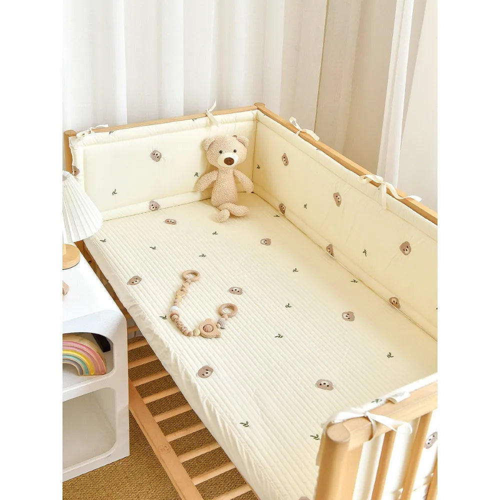 Tour de lit pare-chocs doux