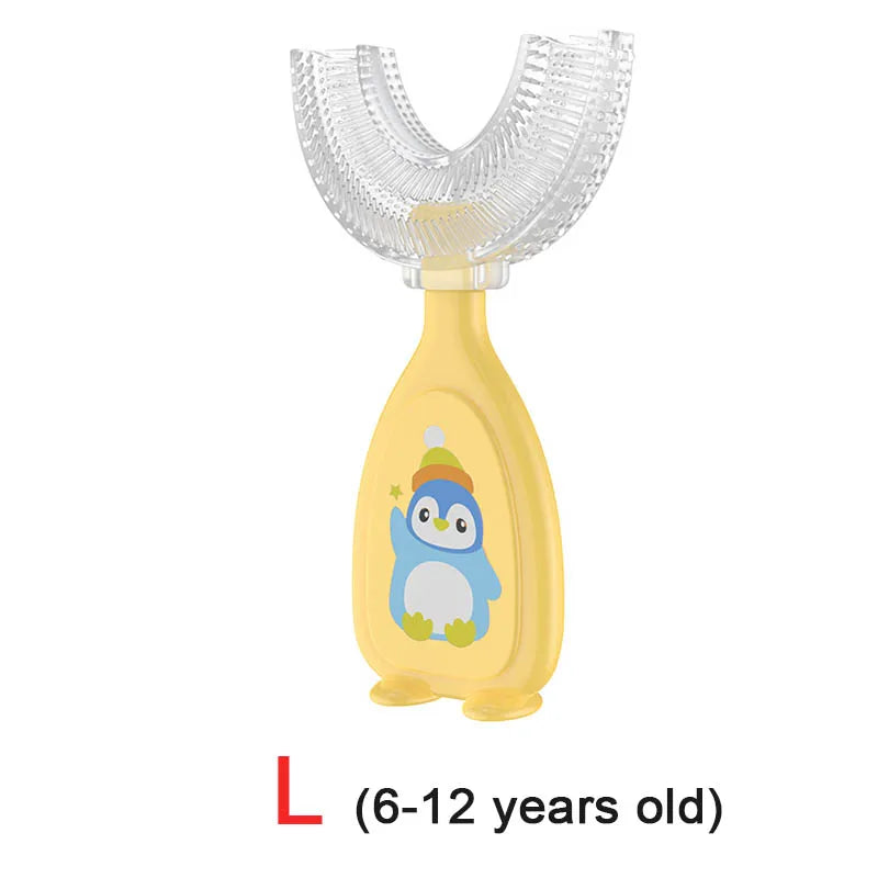 Brosse bébé en anneau souple