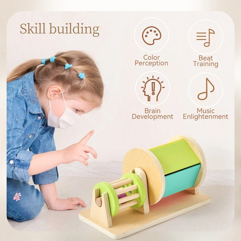 Jouets musicaux en bois
