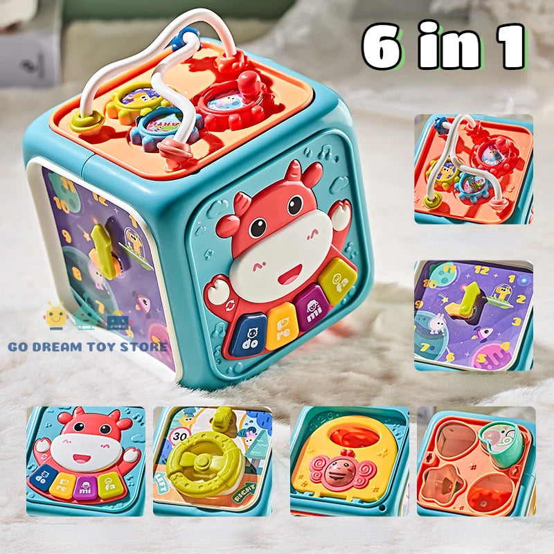 Cube d'activité 6 en 1