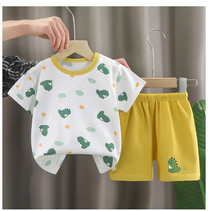Ensemble T-shirt et short en coton