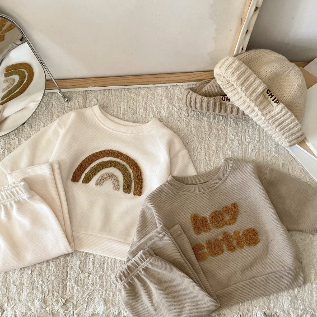 Ensemble deux pièces pour bébés Unisexe, 2023