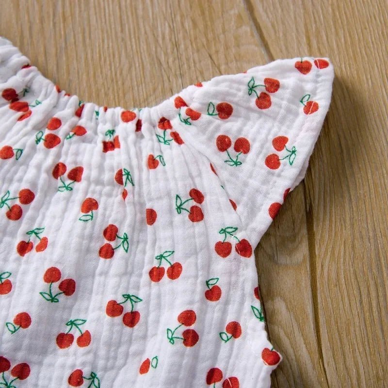 Barboteuse mousseline en coton lin