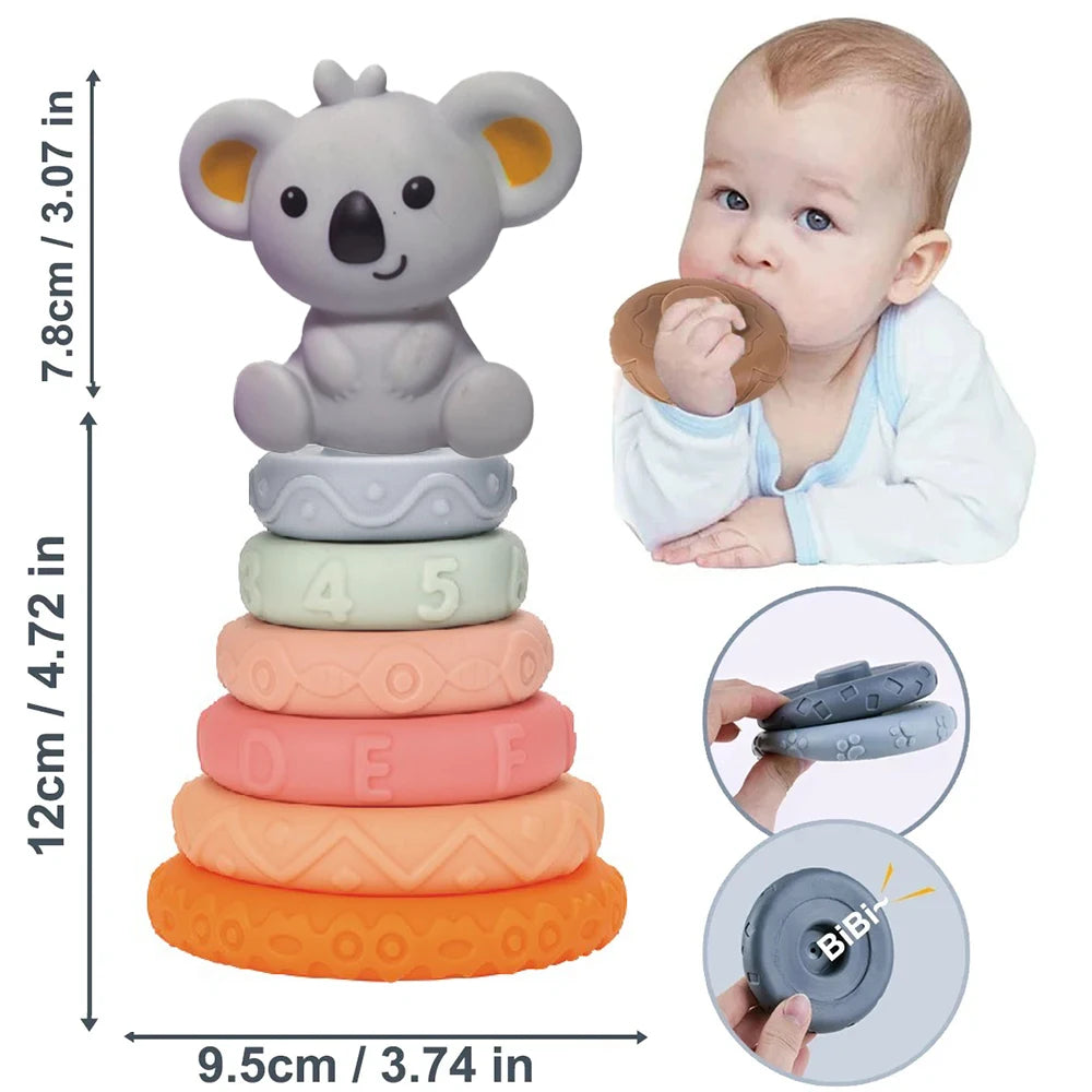 Jouets de construction à empiler