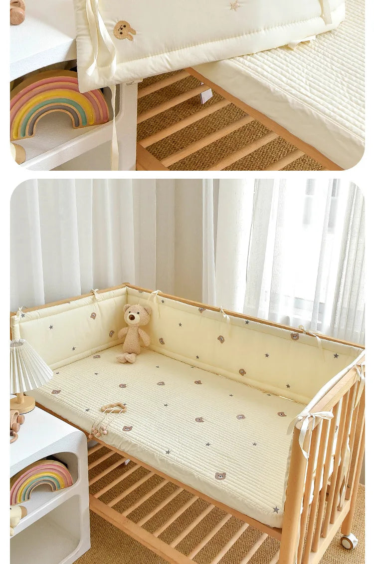 Tour de lit pare-chocs doux