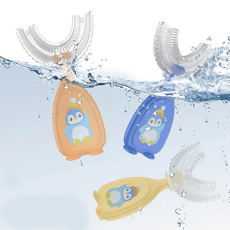 Brosse bébé en anneau souple
