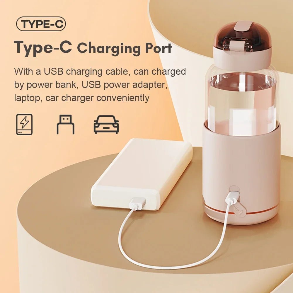 Chauffe biberon électrique rose