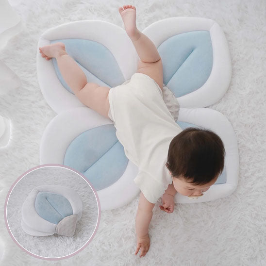 Coussin de bain pour bébé style fleur