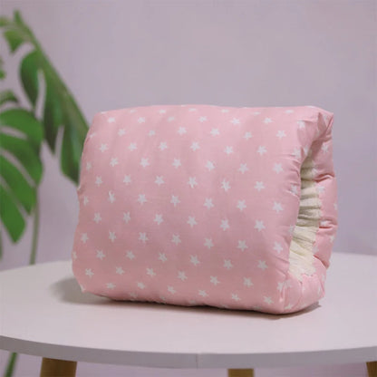 Coussin d'allaitement rose