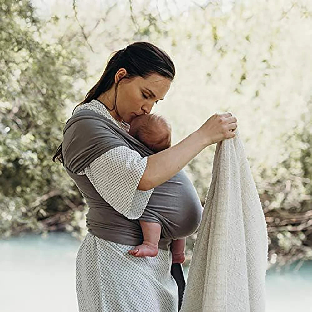 Echarpe de portage bebe coton