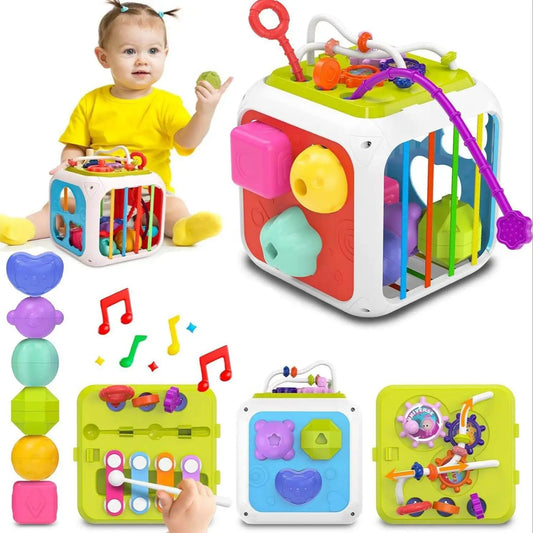 Yeahbo Cube d'activité Bébé Jouet