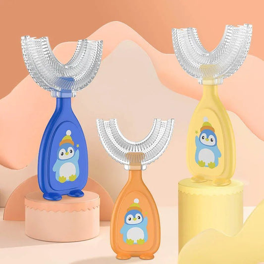Brosse bébé en anneau souple
