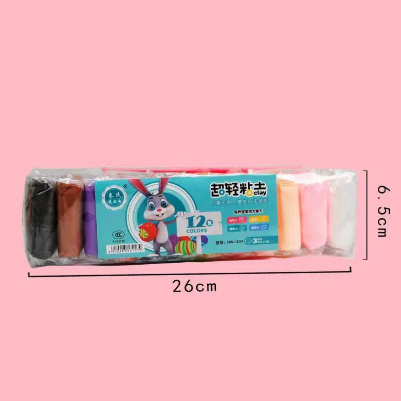 Pâte à Modeler en Argile Polymère Légère pour Enfant,, 36 couleurs
