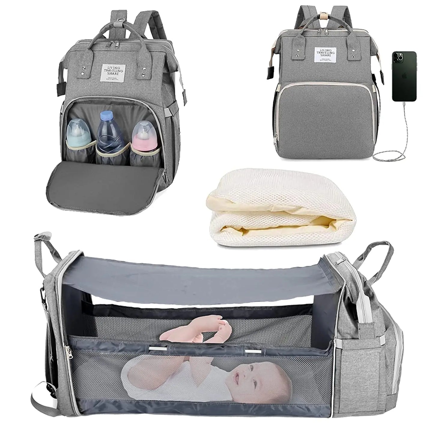 Sac à dos à langer