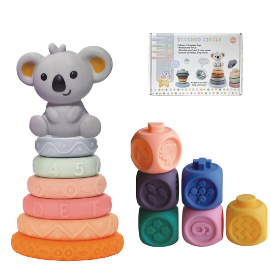 Jouets de construction à empiler