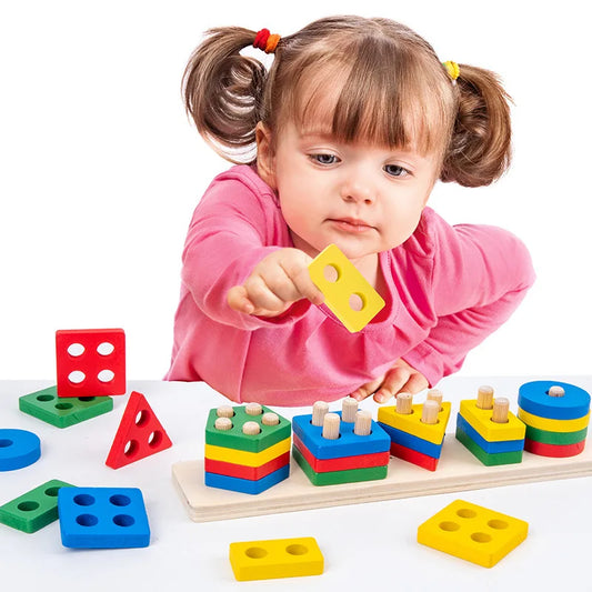 Puzzle en bois montessori