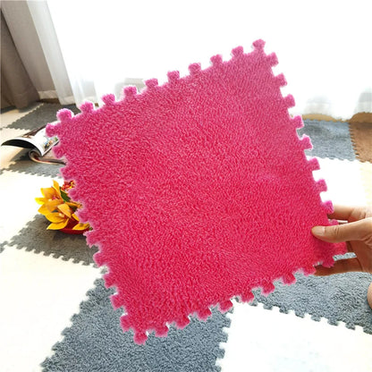 Tapis de Sol en Peluche Doux