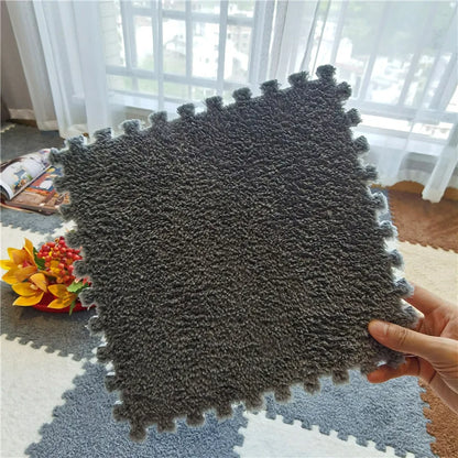 Tapis de Sol en Peluche Doux