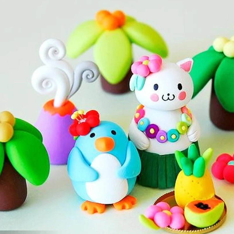 Pâte à Modeler en Argile Polymère Légère pour Enfant, 36 Couleurs