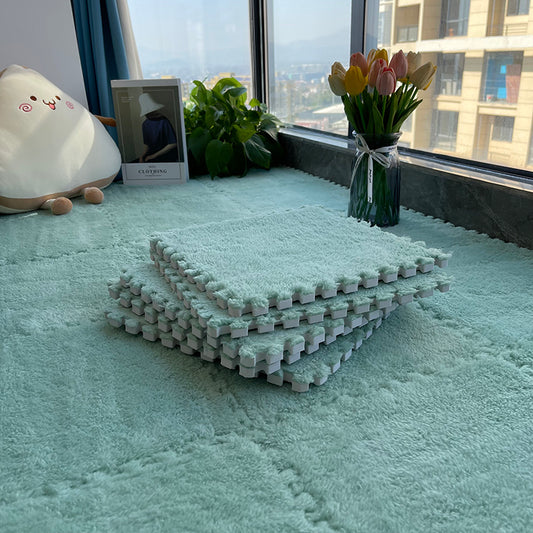 Tapis de Sol en Peluche Doux
