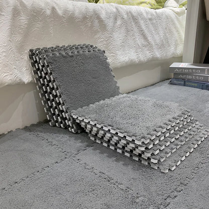Tapis de Sol en Peluche Doux
