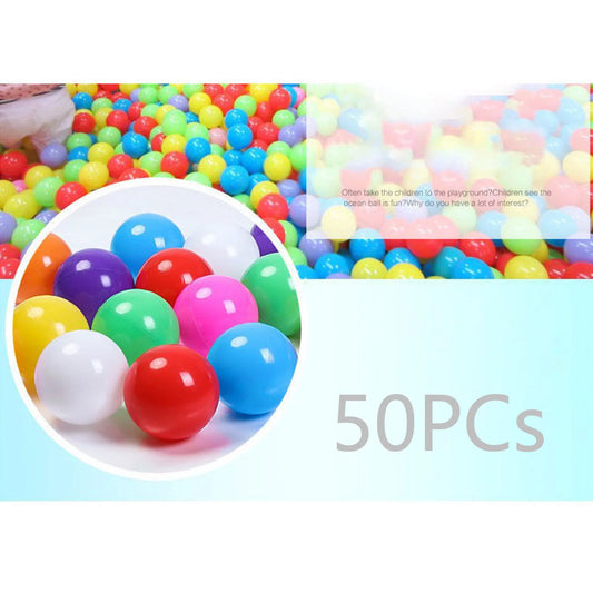 Balles en plastique, 50/100 Pièces