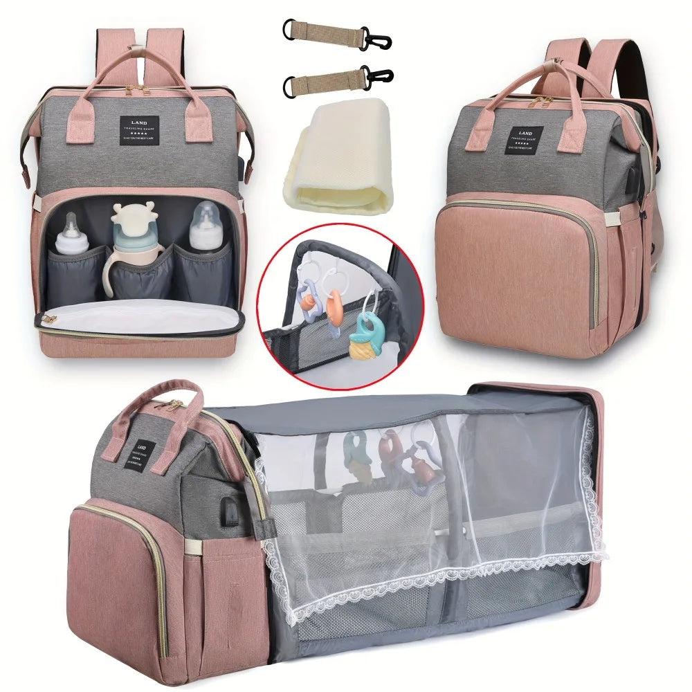 Sac à dos à langer Pliable