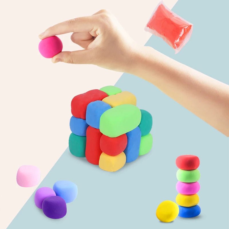 Pâte à Modeler en Argile Polymère Légère pour Enfant,, 36 couleurs