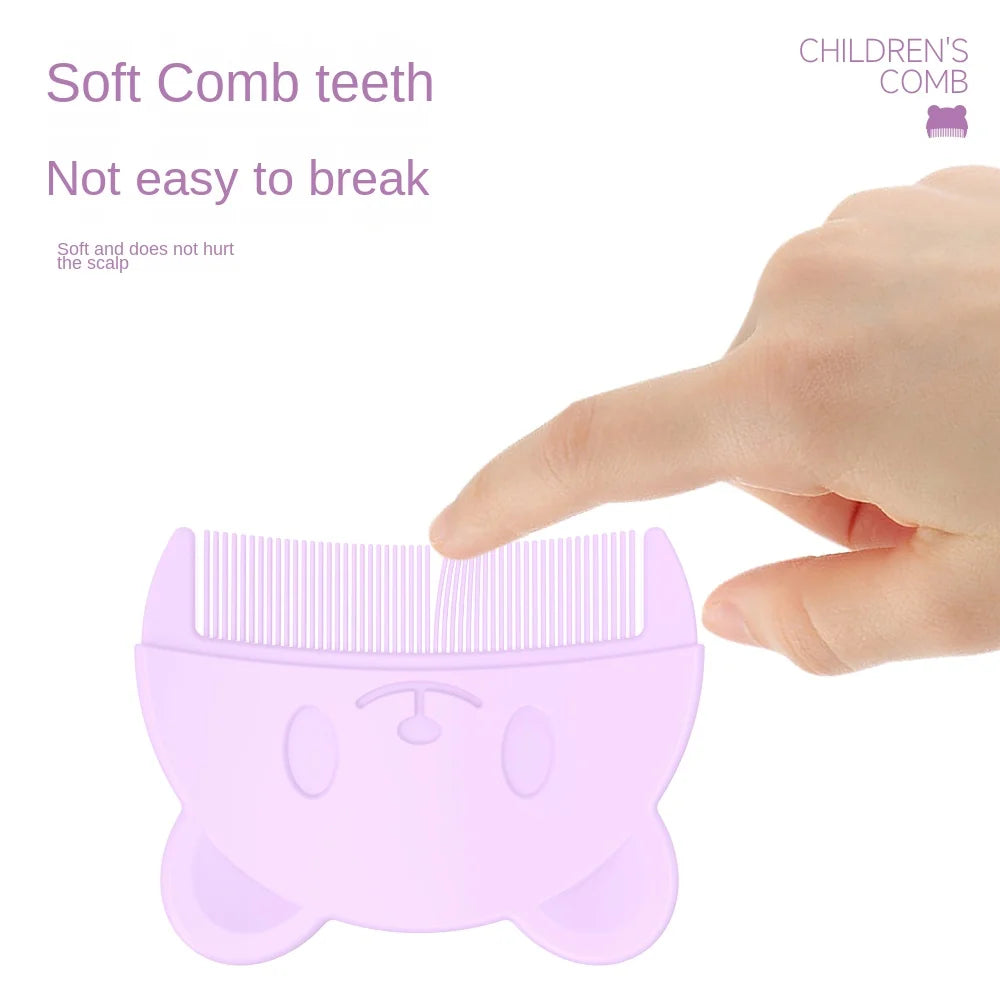 Peigne doux en silicone