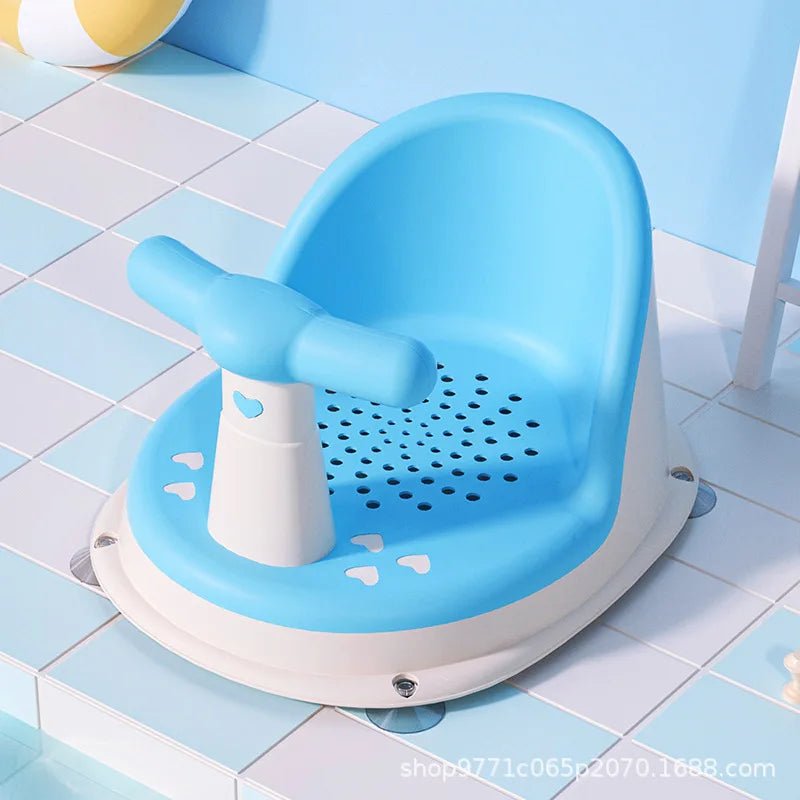 Siège de bain bleu pour bébé