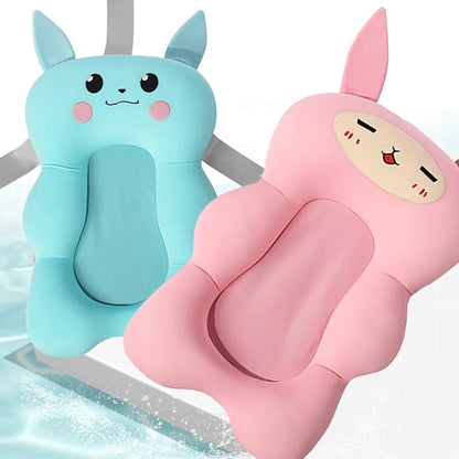 Siège de bain bébé lapin rose