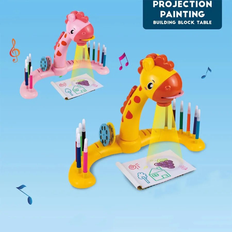planche-à-dessin-de-girafe